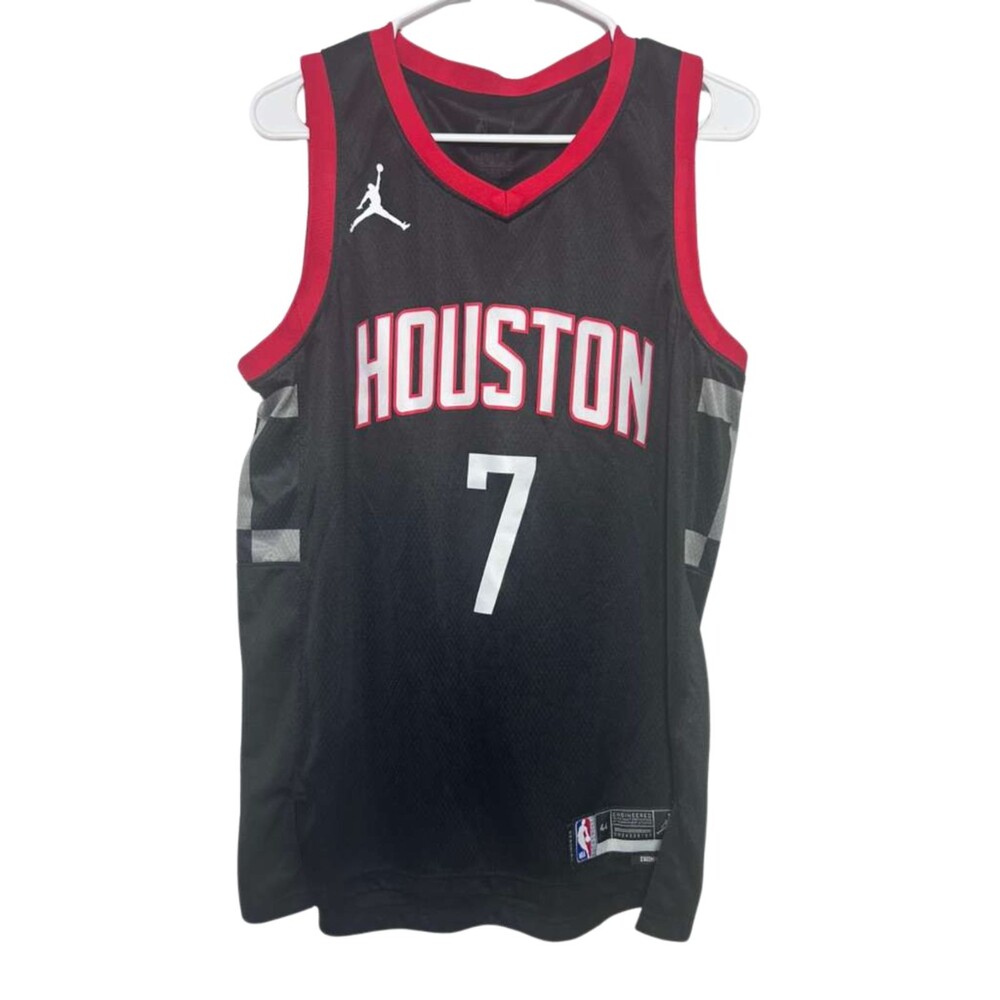 Nike Air Jordan Durant Houston Basketball Jersey Medium Black Statement Edition